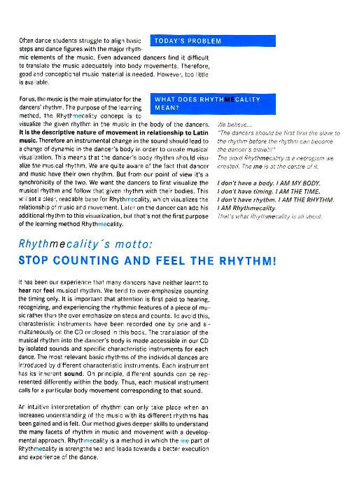 RhythMEcality Rumba (english) (1st Edition)
